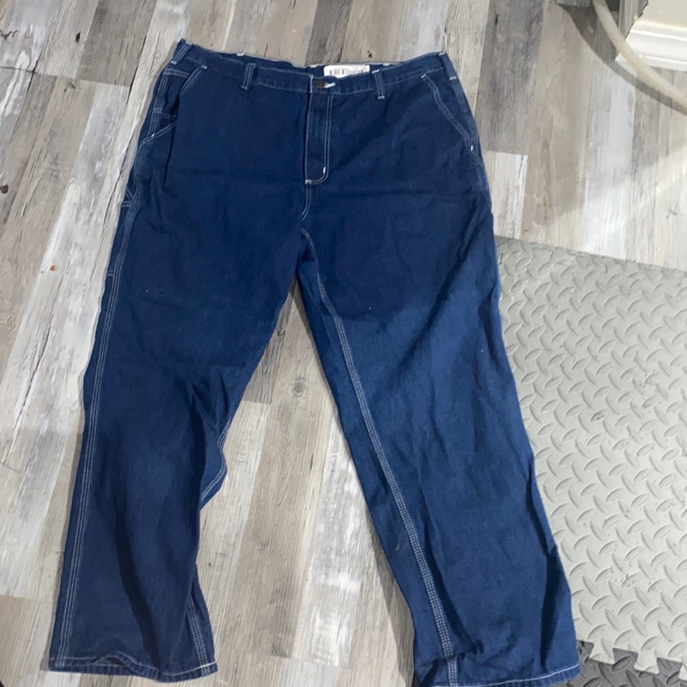 Blue carhartt pants